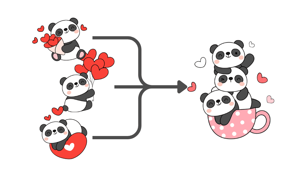 3 formas de fusionar marcos de datos de Pandas