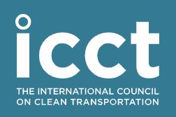 Logo voor de Internationale Raad voor schoon vervoer.