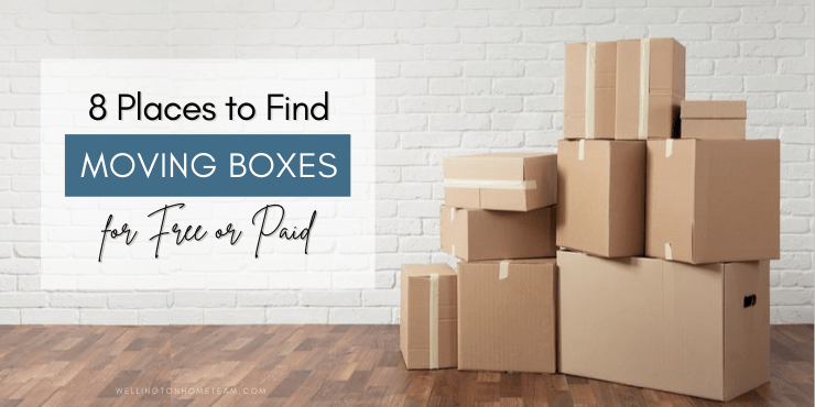 Eight Places to Find Moving Boxes Near You for Free and Paid