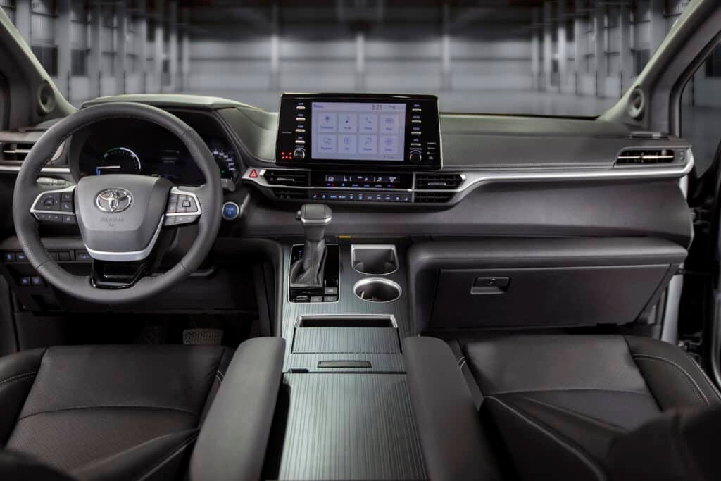 2023 Toyota Sienna 25th Anniversary interior REL