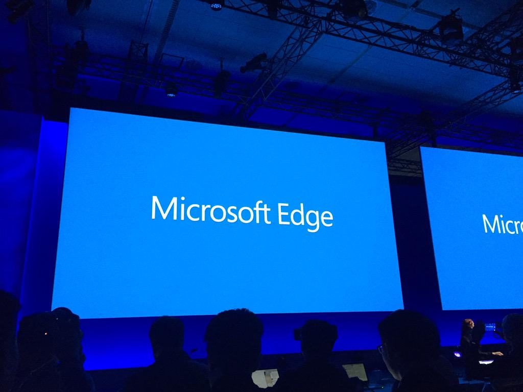 Microsoft Edge 起動画面