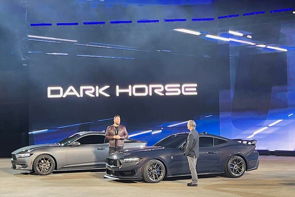 2024 Ford Mustang Dark Horse debut NAIAS 2022