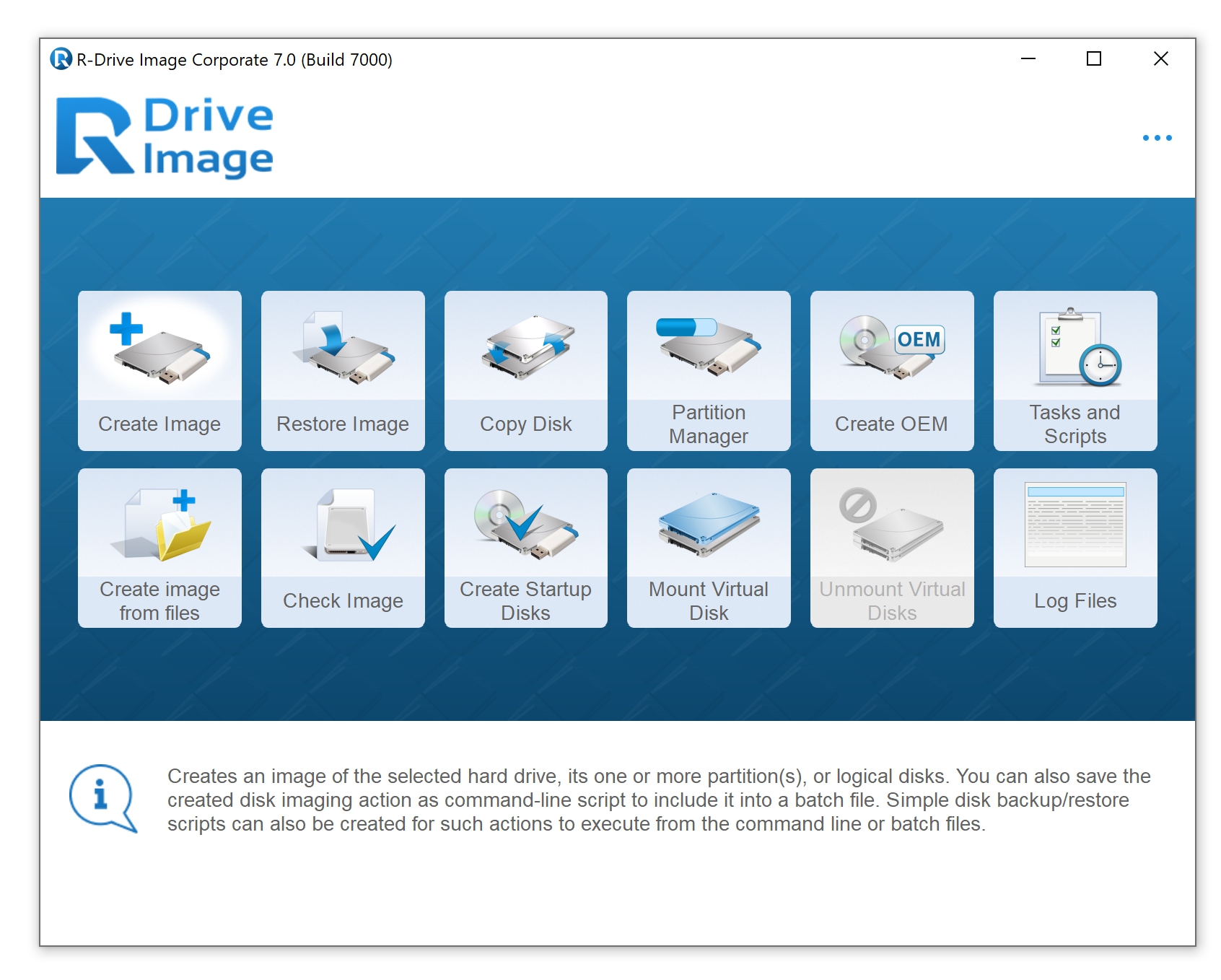 R-Drive Image 7: la mejor copia de seguridad de Windows en general