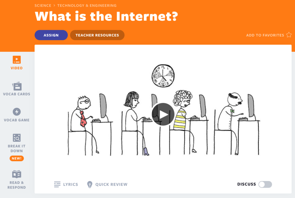 Видео о цифровом гражданстве о том, что такое Интернет?