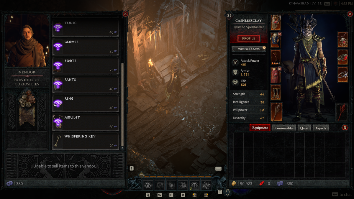 Diablo 4 Silent Chests Satıcı Ekranının Kilidini Açma