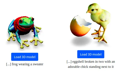DreamFusion converts text to 3D visuals