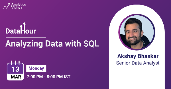  Analyzing Data with SQL