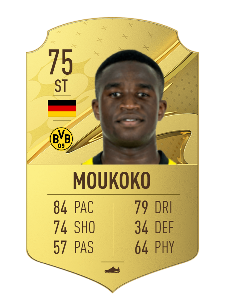 Moukoko Fifa 24 prédiction
