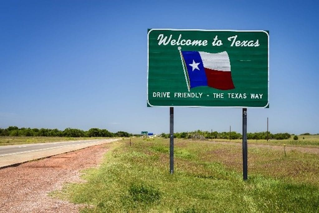 テキサス国境標識