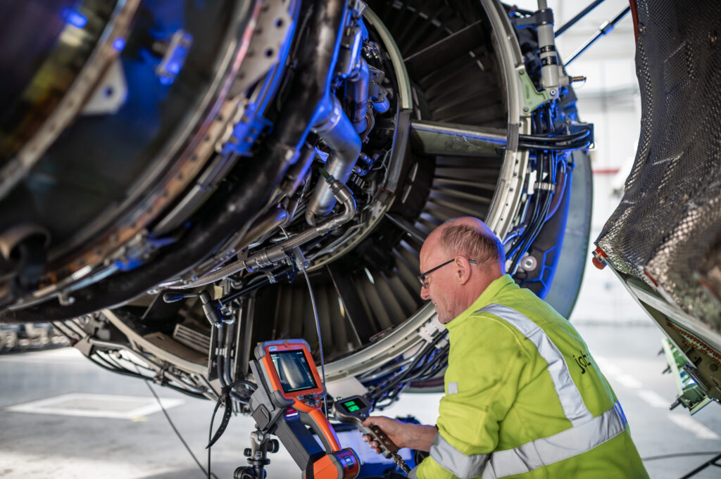 JOB AIR Technic is expanding in high-value component repair, such as engine maintenance.