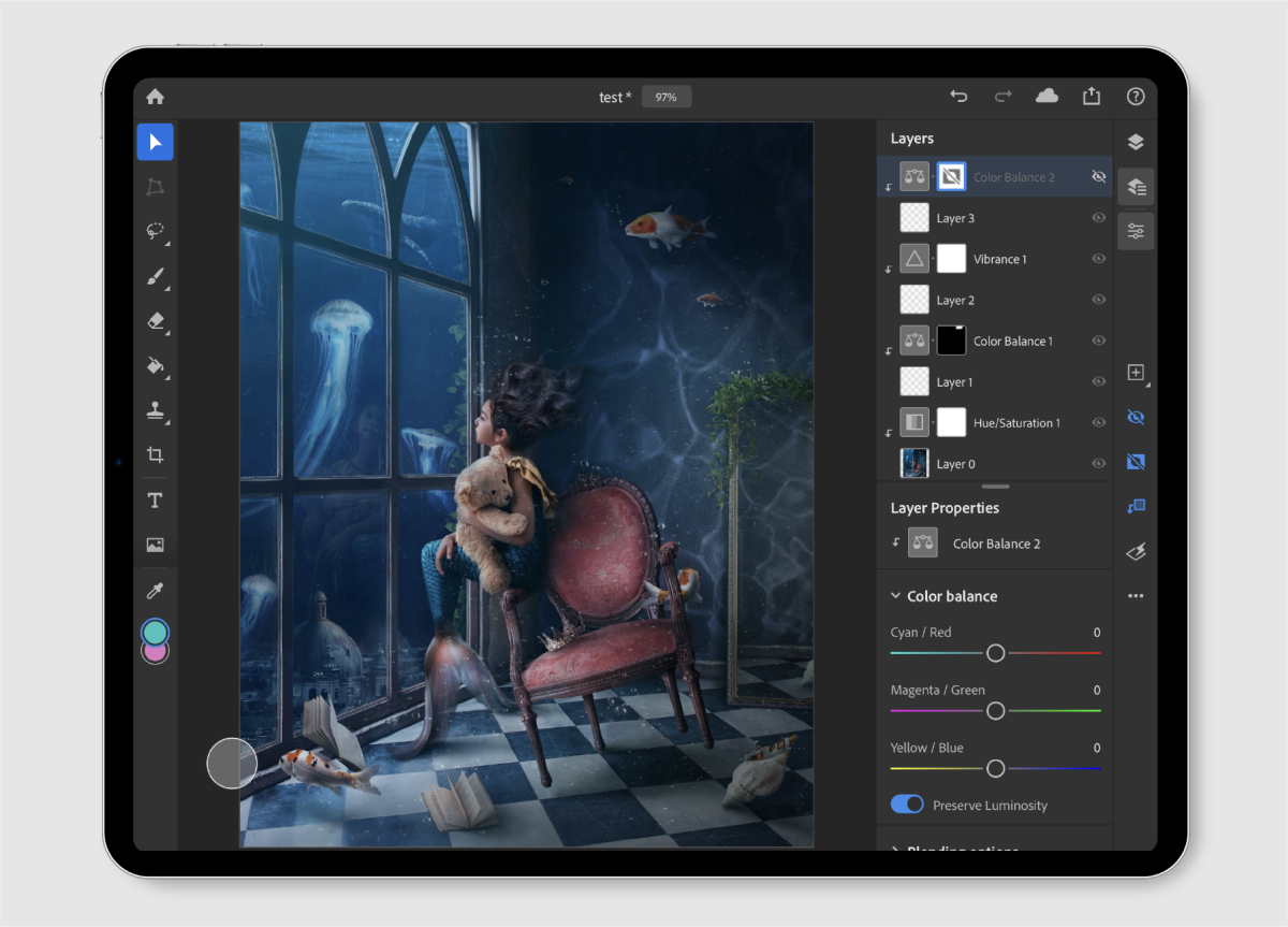 Adobe Photoshop für iPad