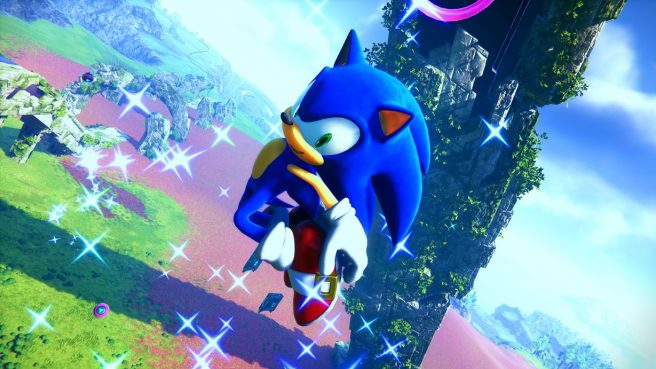 تحديث Sonic Frontiers Sights والأصوات والسرعة