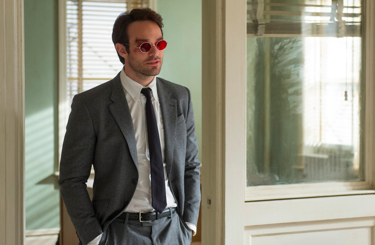 Ο Τσάρλι Κοξ ως Ματ Μέρντοκ στη δεύτερη σεζόν του Daredevil