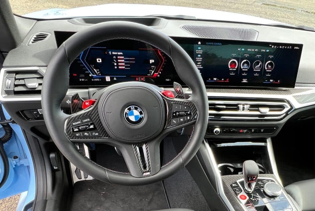 2023 BMW M2 cockpit