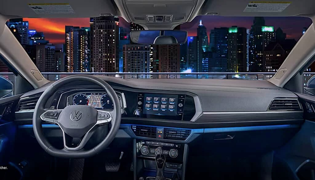 2023 VW Jetta interior REL