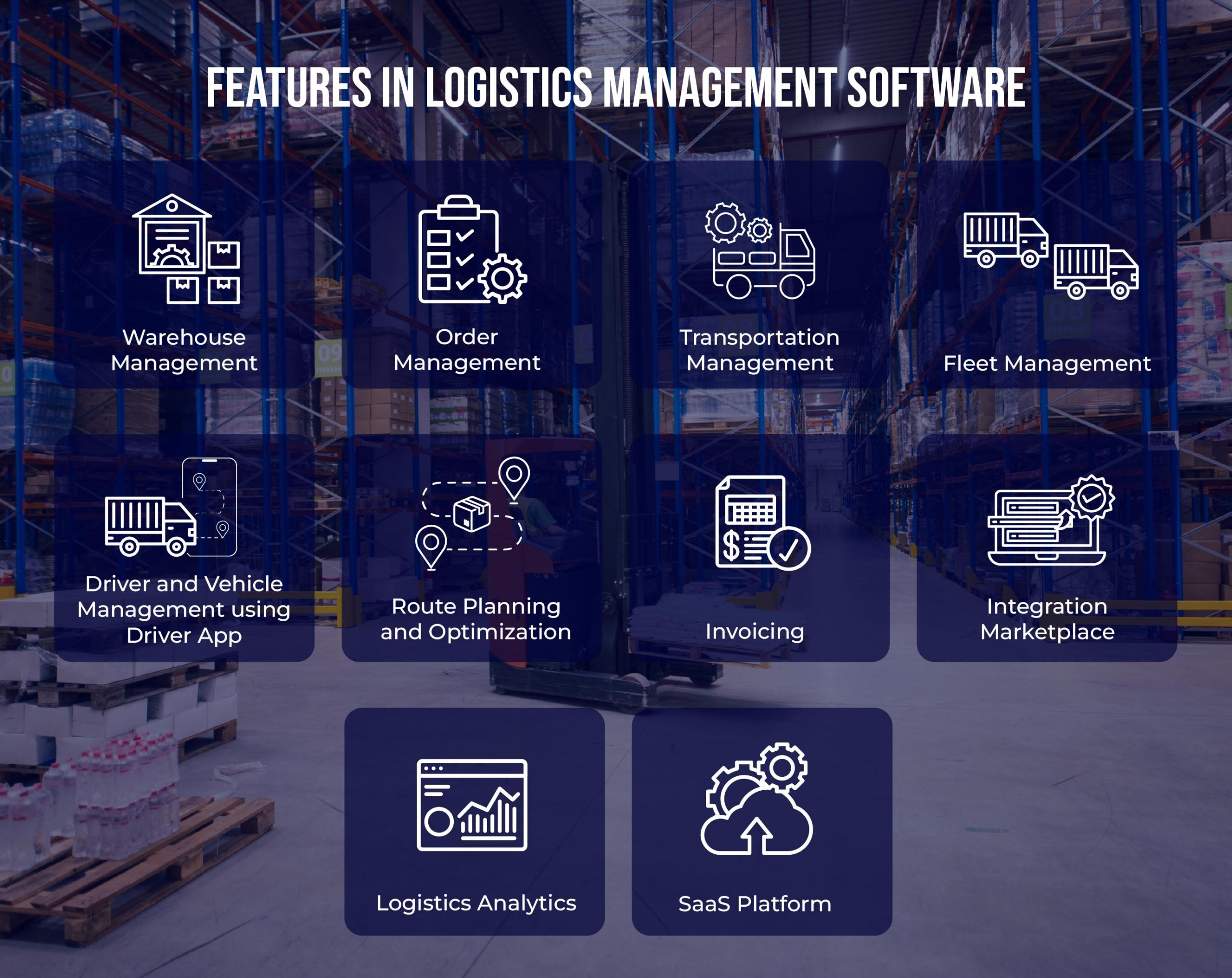 Functies in de beste software voor logistiek beheer