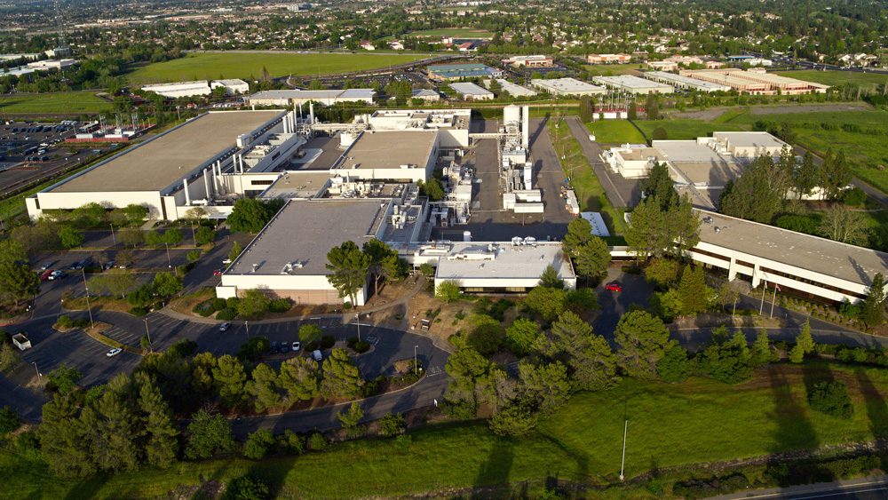 Завод TSI Semiconductors в Розвилле, Калифорния.