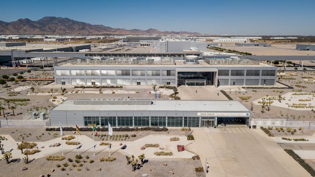 BMW's fabriek in San Luis Potosi 2023 exterieur REL