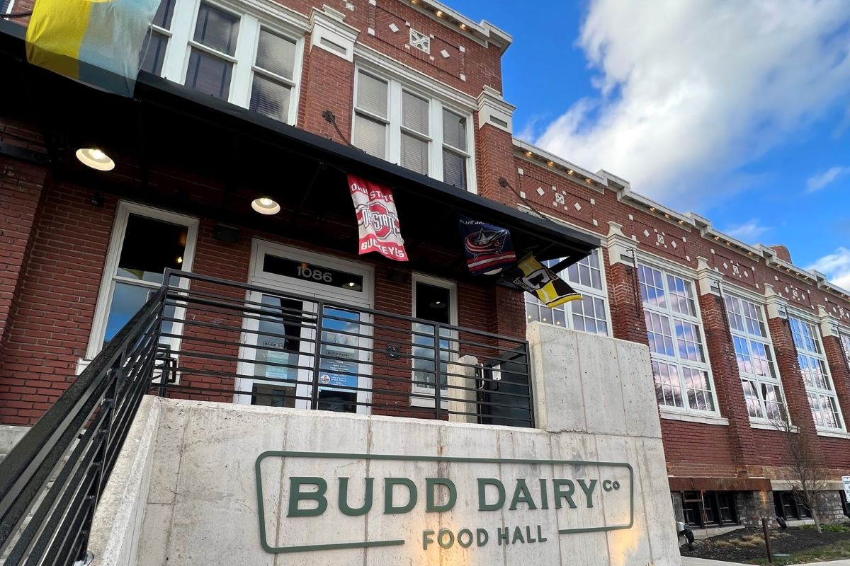 콜럼버스 오하이오의 Bud Dairy Food Hall