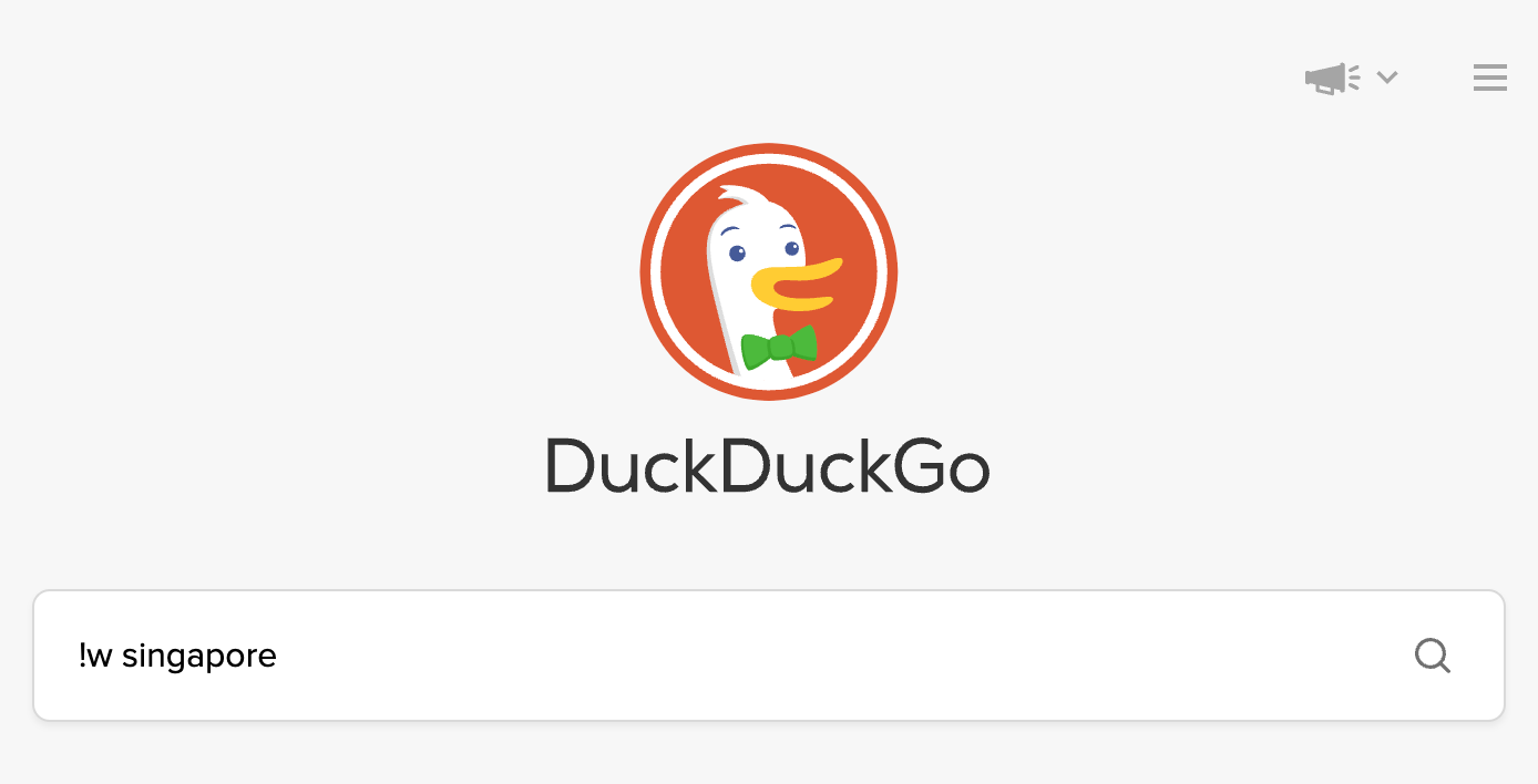 DuckDuckGo's "Bangs"-functie