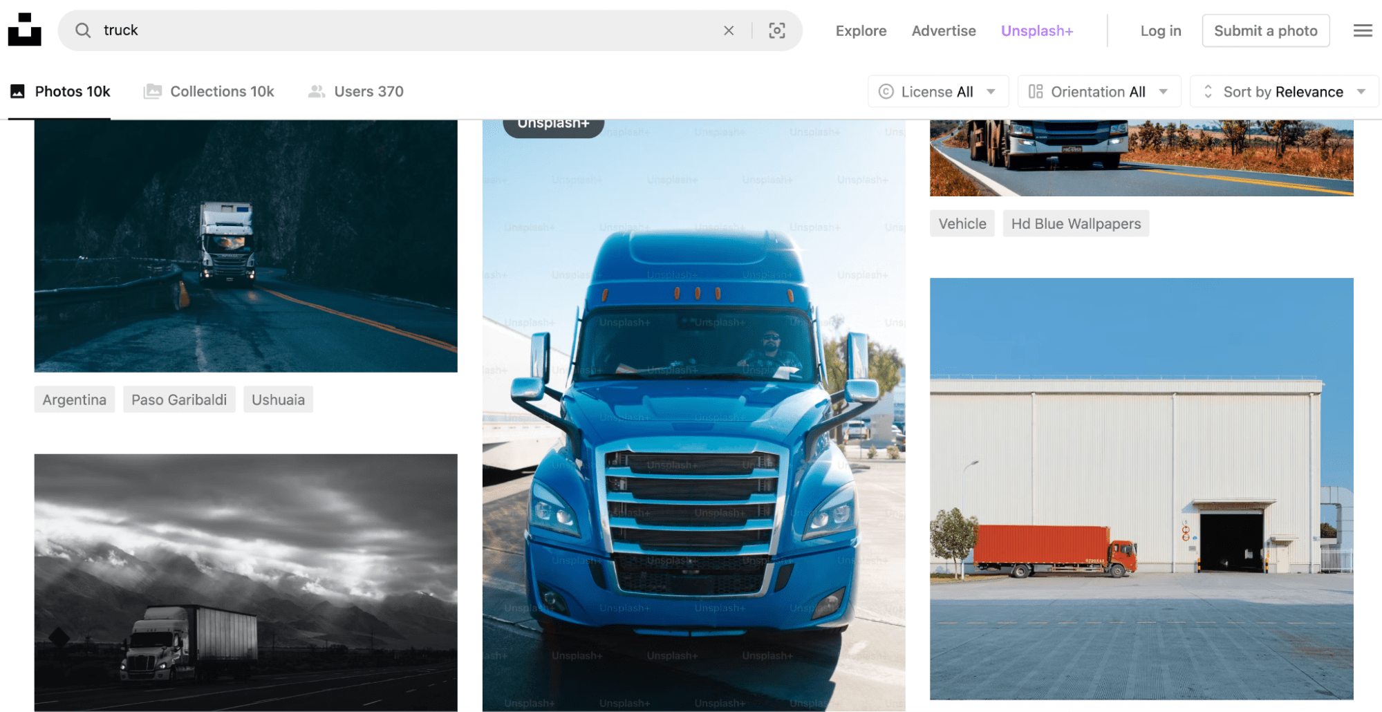 Fotos de stock de camiones en Unsplash