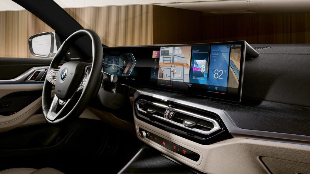 2023 BMW i4 eDrive 40 dashboard