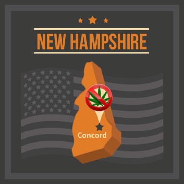 ニューハンプシャー州はレクリエーション用の大麻にノーを表明