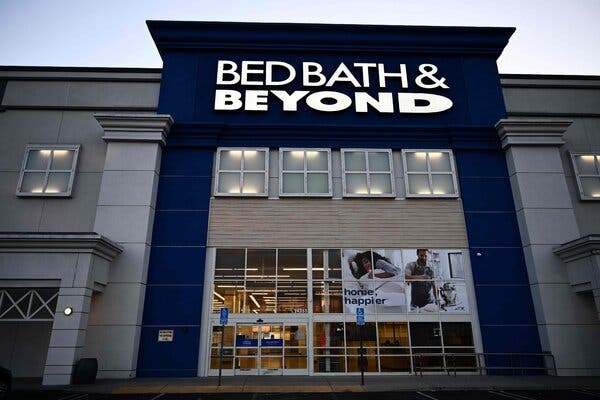 Voor een Bed Bath & Beyond-winkel.