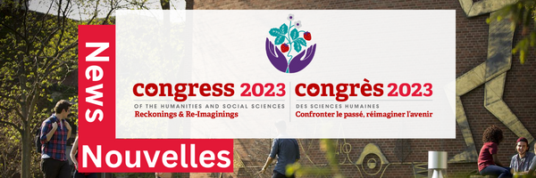 Congress news, Congress 2023 logo / Nouvelles du Congrès, logo du Congrès 2023
