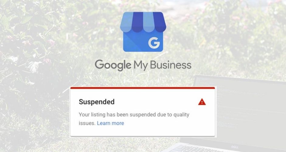 Googles företagsprofil har stängts av