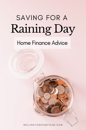 Save for a Rainy Day | Home Finance Advice