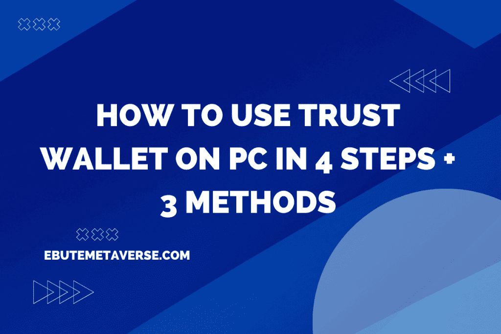 How to Use Trust Wallet on PC 1