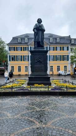 루트비히 판 베토벤의 동상, 독일 본. (사진: 아니타 라오 카시)