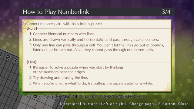 puzzle by nikoli w numberlink review 3