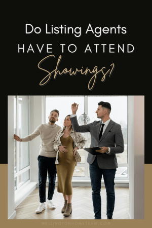 Do Listing Agents Have to Attend Showings?