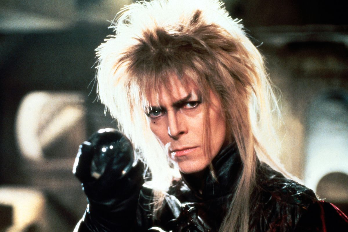 David Bowie trong vai Goblin King Jareth trong Labyrinth