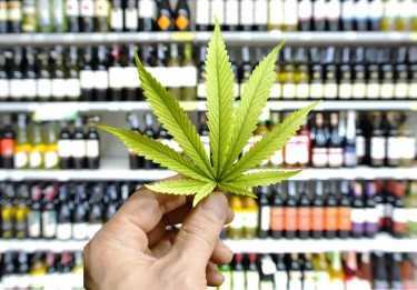 ALCOHOL SALES DROP WHEN CANNABIS IS LEGALIZED