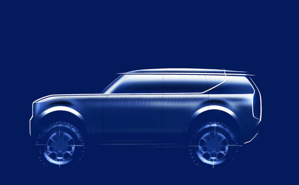 Representación de VW Scout R-SUV mayo de 2022