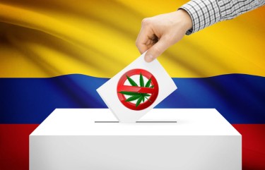 Colombia stemt tegen recreatieve cannabis