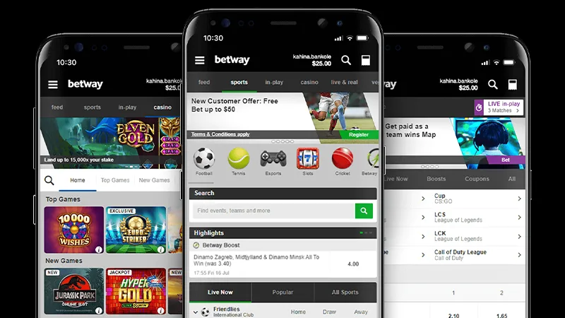 eスポーツ賭博アプリbetway