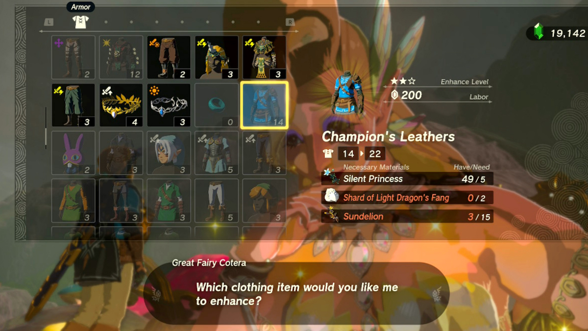 How To Upgrade Champion's Leathers In Tears Of The Kingdom (TotK ...