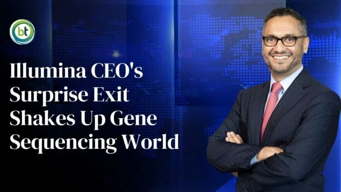 Illumina CEO's Surprise Exit