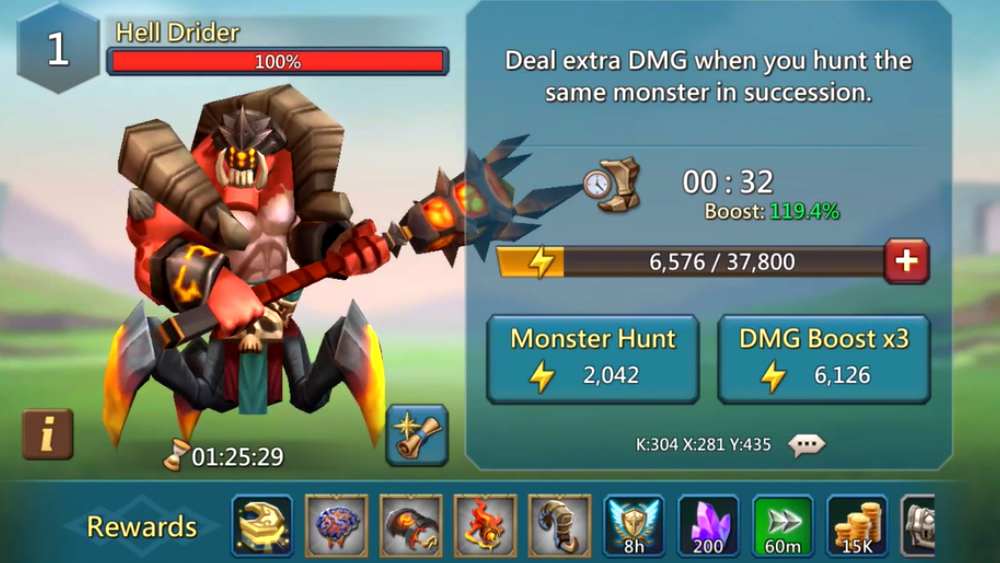 Hell Drider Monster Hunt