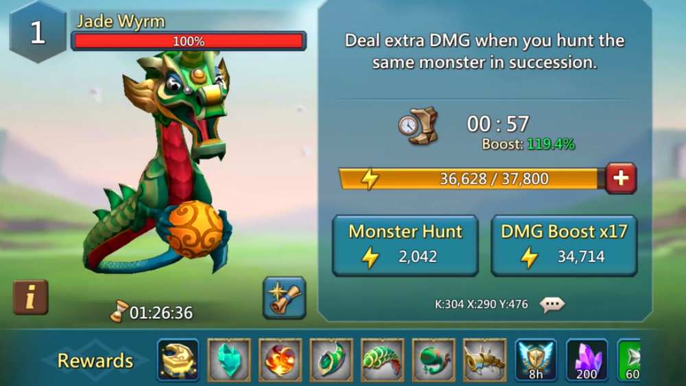 Jade Wyrm Monster Hunt