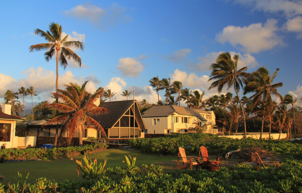 An Oahu beach house