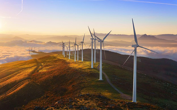 Voluntary Carbon Offset Market Image Showing Renewable Energy Windmills