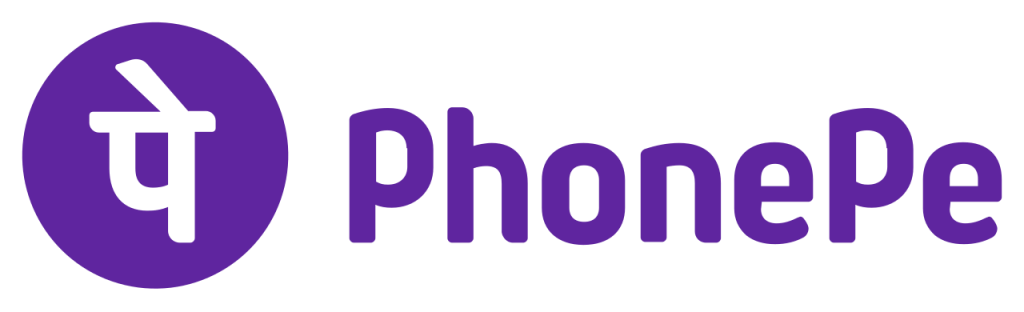 Logo of "PhonePe". 