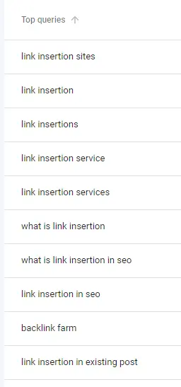 Google Search Console'da en sık yapılan sorgular