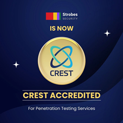 Bảo mật Strobes được CREST công nhận cho các dịch vụ kiểm tra thâm nhập