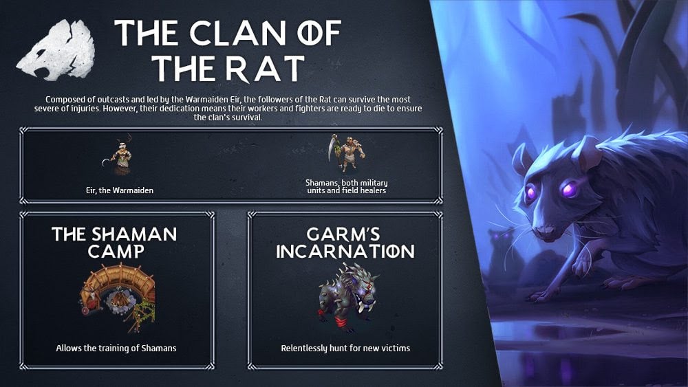'Northgard' Clan of the Rat DLC nu beschikbaar op mobiel